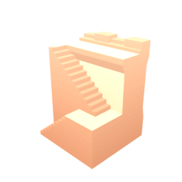 Wall Narrow Stairs